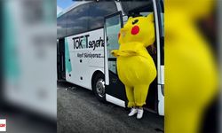 Pikachu Tokat’ta! CHP Mitingi Öncesi Renkli Görüntüler