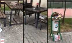 Tokat'ta İş Çığırından Çıktı! Parkta Pes Dedirten Görüntüler!