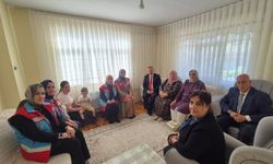 Kaymakam Kadir Perçi ev ziyaretlerine devam ediyor