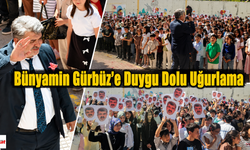 Öğrenciler ve Veliler Ayakta Alkışladı: Bünyamin Gürbüz'e Duygu Dolu Uğurlama