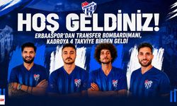 Erbaaspor'dan Transfer Bombardımanı, Kadroya 4 Takviye Birden Geldi