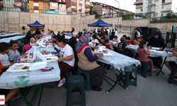 Tokat'ta Muharrem ayına özel iftar sofraları kuruldu