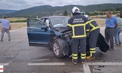 Niksar-Erbaa Arasında Trafik Kazası: Yaralılar Var...