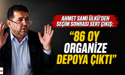 Ahmet Sami Ülkü’den seçim sonrası sert çıkış: “86 Oy Organize Depoya Çıktı"