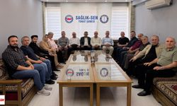 Tokat Memur-Sen’den Sağlık-Sen’e hayırlı olsun ziyareti