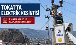 Tokat Merkez'de ve 4 İlçede Elektrik Kesintisi: 8 Saat Sürecek!