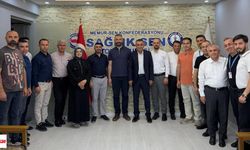 Tokat Sağlık-Sen'e Tebrik Ziyareti, Hastane Yönetimi Yeni Döneme Destek Verdi
