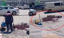Tokat'ta Seyyar Satıcı ile Zabıta Tartıştı, Kirazlar Yola Saçıldı