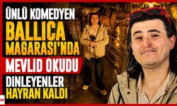 Ünlü Komedyen Ballıca Mağarası'nda Mevlid Okudu, Dinleyenler Hayran Kaldı
