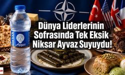 Dünya Liderlerinin Sofrasında Tek Eksik Niksar Ayvaz Suyuydu!