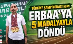 Türkiye Şampiyonası'ndan Erbaa'ya 5 Madalyayla Döndü