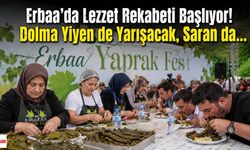 Erbaa'da Lezzet Rekabeti Başlıyor! Dolma Yiyen de Yarışacak, Saran da...