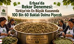Erbaa'da Rekor Denemesi: Türkiye'nin En Büyük Kazanında 100 Bin 60 Baklalı Dolma Pişecek