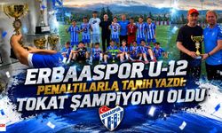 Erbaaspor U-12 Penaltılarla Tarih Yazdı: Tokat Şampiyonu Oldu