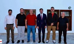 Başkan Yazıcıoğlu'na Sürpriz Ziyaret: İnsani Yardım Çalışmaları Görüşüldü