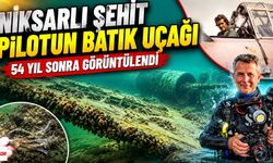 Niksarlı Şehit Pilotun Batık Uçağı 54 Yıl Sonra Görüntülendi