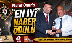 Murat Onur'a "En İyi Haber" Ödülü