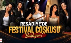 Reşadiye'de Festival Coşkusu Başlıyor! Özlem Özdil Sevilen Türküleriyle Sahne Alacak