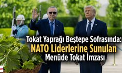 Tokat Yaprağı Beştepe Sofrasında: NATO Liderlerine Sunulan Menüde Tokat İmzası