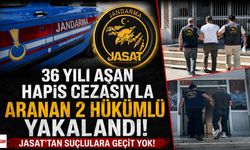 Tokat'ta JASAT'tan başarılı operasyon: 36 yılı aşan hapis cezasıyla aranan 2 hükümlü yakalandı