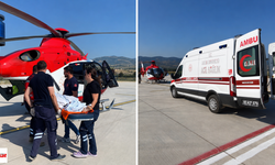 Tokat'ta Kafa Travması Geçiren Çocuk Helikopter Ambulansla Ankara'ya Sevk Edildi