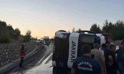 2 tır çarpıştı, 1 kişi yaralandı