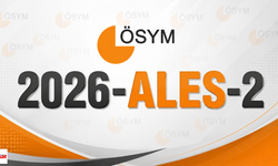 ALES'e Girenler Dikkat! Soru Kitapçığı İçin Süre Başladı