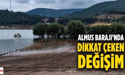Mayısta Taşmıştı, Şimdi Sular Çekiliyor: Almus Barajı’nda Seviye Düşüyor