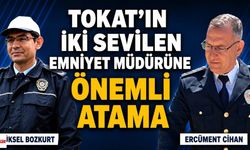 Tokat’ta yıllarca görev yaptılar: İki emniyet müdürüne önemli atama