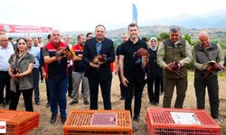 Erbaa’da Bin 500 Keklik ve Sülün Kenelere Karşı Doğaya Salındı
