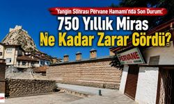 Pervane Hamamı’ndaki Yangının Ardından Sevindiren Haber