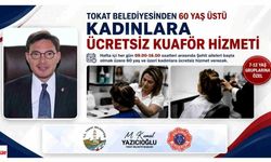 Tokat Belediyesinden 60 Yaş Üstü Kadınlara Yeni Hizmet