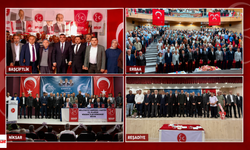 MHP, Tokat'ta 4 İlçe Kongresini Tamamladı