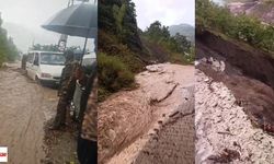 Tokat-Samsun Yolunda Sağanak Felaketi: Yol Çöktü, Heyelan Oluştu, Araçlar Mahsur Kaldı