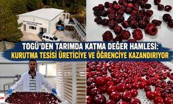 TOGÜ'den Tarımda Katma Değer Hamlesi: Kurutma Tesisi Üreticiye ve Öğrenciye Kazandırıyor