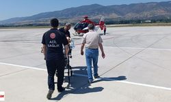Tokat’ta 4 Aylık Bebek İçin Hava Ambulansı Havalandı