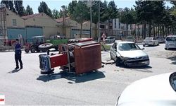 Tokat Yeşilyurt'ta Kaza: Traktör ile Otomobil Çaprıştı