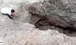 Tokat’ta 20 Metrelik Çukurdan Ses Geldi: İçinden Bakın Ne Çıktı