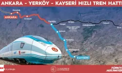 Bakan Uraloğlu: 'Yerköy - Kayseri Yüksek Hızlı Tren Projesi'nde işin yarısını tamamladık'