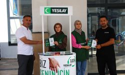 Tokat'ta terminalinde bağımlılıkla mücadele standı