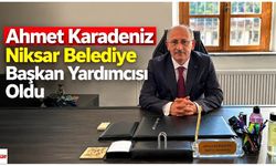 Ahmet Karadeniz, Niksar Belediye Başkan Yardımcısı Oldu