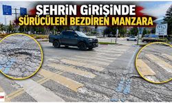Şehrin Girişinde Sürücüleri Bezdiren Manzara