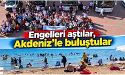 Tokat’tan 250 engelli birey ve yakını Akdeniz’in güzel sularıyla buluştu