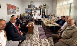 Kaymakam Perçi’den Gaziye Vefa Ziyareti