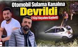 Tokat’ta Acı Gece: Kanala Devrilen Otomobilden 2 Kişinin Cansız Bedeni Çıkarıldı