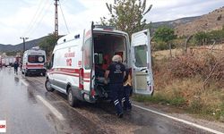 Tokat'ta iki kamyonetin çarpıştığı kazada 1 kişi yaralandı