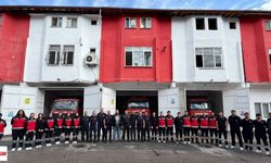 Niksar’da İtfaiyecilik Bölümü öğrencileri Ateş Avcılarının Haftasını Kutladı