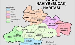 Tokat'ın 1940 Haritası Ortaya Çıktı 24 Bucak 6 İlçesi Vardı