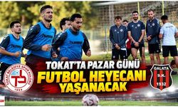 Tokat’ta Pazar Günü Futbol Heyecanı