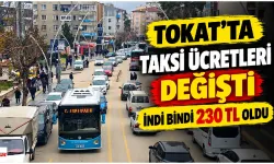 Tokat’ta Taksiye Binecekler Dikkat: Kısa Mesafe Artık 230 TL